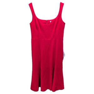 Dress The Population Sammie Sleeveless A- Line Dress Rouge Red XL NWT NEW!